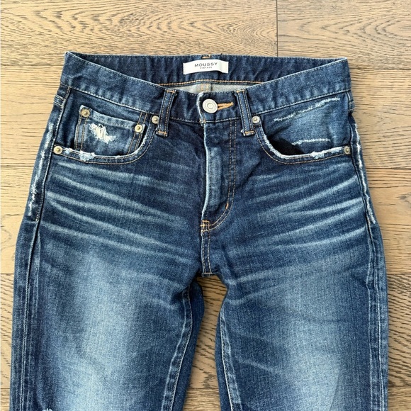 Moussy Vintage Distressed Skinny Jeans - Picture 4 of 13